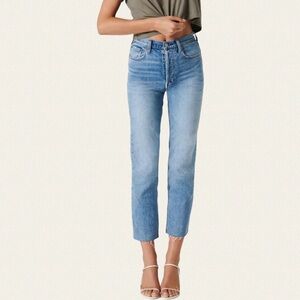 Denim Forum The Arlo High Rise Straight